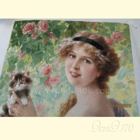 Вышивка  - ткань: Линда 27 ct, техника: петит-поинт <br>Автор вышивки: Марина Евдокимова (otmaMarina)