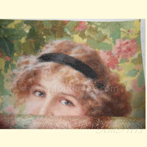 Вышивка - ткань: Аида 16 ct, техника: крестик в 2 нитки<br>Автор вышивки: Вера Паутова (solovei)