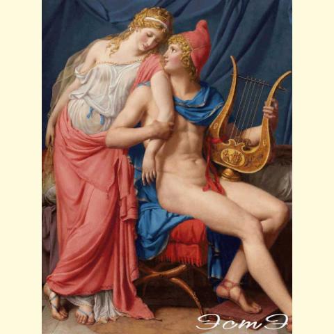 Скрин - компьютерное изображение схемы вышивки