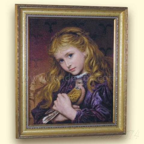 Оформленная вышивка - ткань: Аида 18 ct, техника: крестик в 2 нитки<br>Автор вышивки: Лариса Бекряшева (ЛаВи)