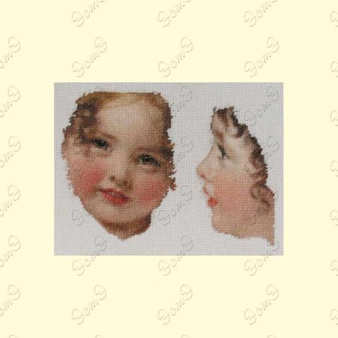 Вышивка - ткань: Лугана 25 ct, техника: петит-поинт <br>Автор вышивки: ЭстЭ