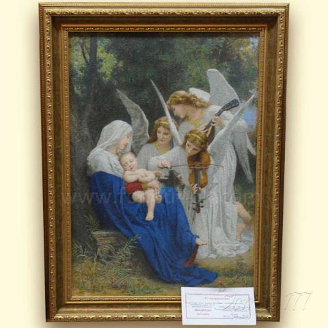 Оформленная вышивка  - ткань: Аида 18ct, техника: крест<br>Автор вышивки: Антонина Михайлова