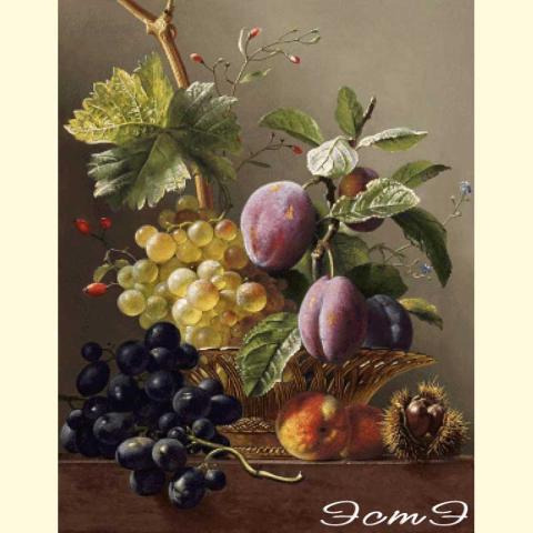 Скрин - компьютерное изображение схемы вышивки