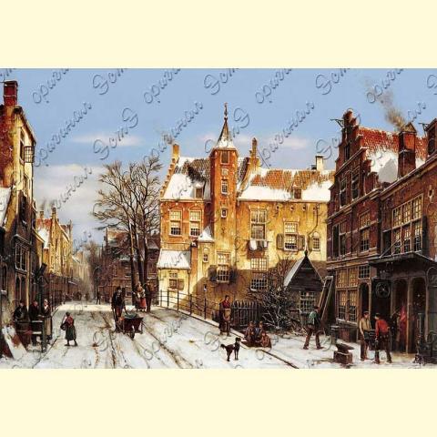 Оригинал схемы - отредактированная репродукция картины