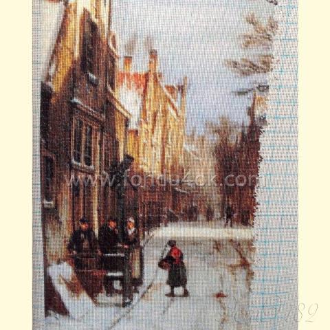 Вышивка - ткань: Страмин-Конгресс 24 ct, , техника: петит/полукрест <br>Автор вышивки: Лада (Ladanya)