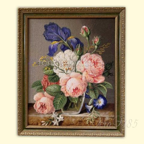 Оформленная вышивка - ткань: Аида 18 ct, техника: крестик в 2 нитки<br>Автор вышивки: Татьяна Безрукавых (tatiana_135)