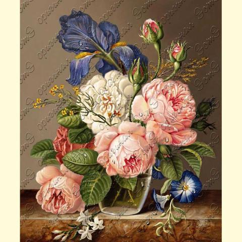 Оригинал схемы - отредактированная репродукция картины