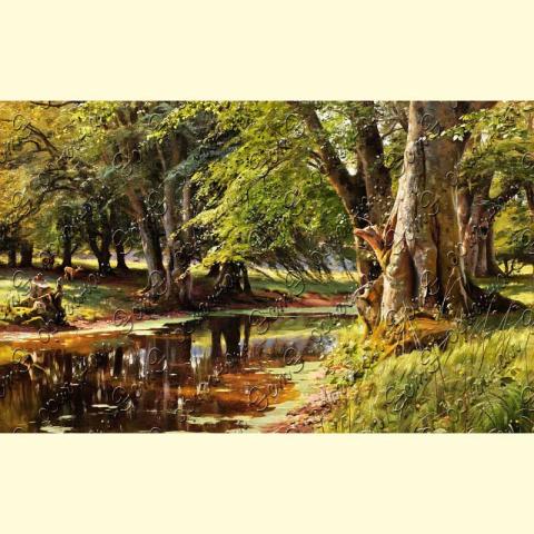 Оригинал схемы - отредактированная репродукция картины