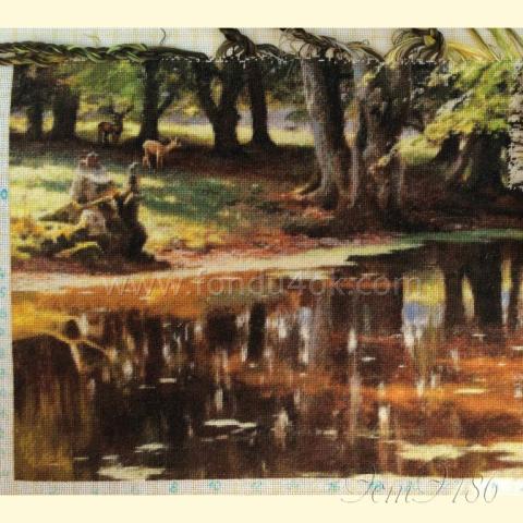 Вышивка - ткань: cетка 25 ct, техника: петит-поинт <br>Автор вышивки: Елена Струтынская (leka2503)