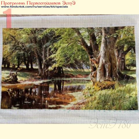 Вышивка - ткань: cетка 25 ct, техника: петит-поинт <br>Автор вышивки: Елена Струтынская (leka2503)<br>Программа Первоотшивов 2016, приз завершенная работа