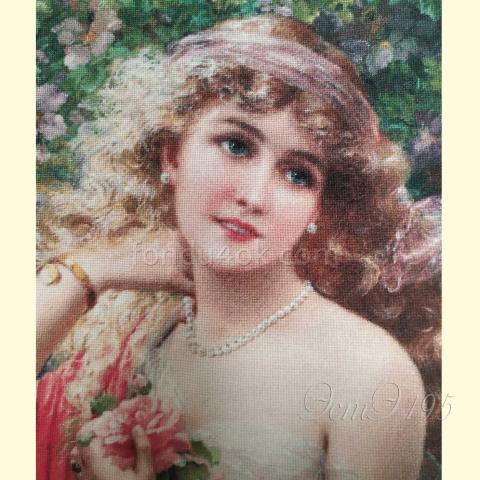 Вышивка - ткань: Конгресс Страмин 24 ct, техника: петит-поинт <br>Автор вышивки: Светлана Иванова (MurMurSI)