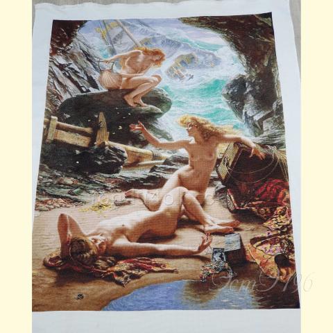 Вышивка  - ткань: Аида 18 ct, техника: крестик в 2 нитки <br>Автор вышивки: Вера Христова