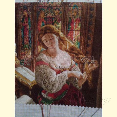 Вышивка - ткань: Сетка 25 ct, техника: петит-полукрест <br>Автор вышивки: Овчаренко Елена (llennae)