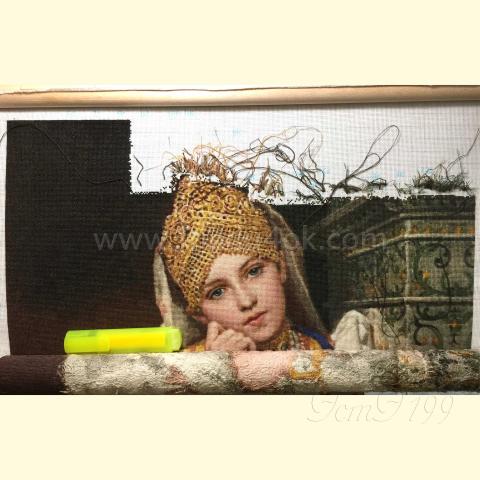 Вышивка  - ткань: Аида 20 ct, техника: крестик <br>Автор вышивки: Светлана Рощина  (Vetka86)