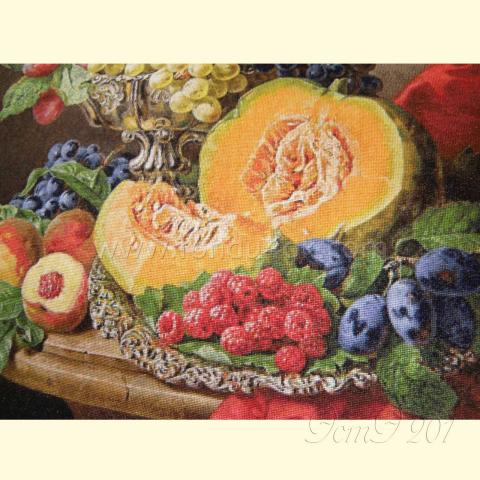 Вышивка - ткань: cетка гобеленовая 25 ct, техника: петит-поинт <br>Автор вышивки: Плешкова Марина (Marnik)