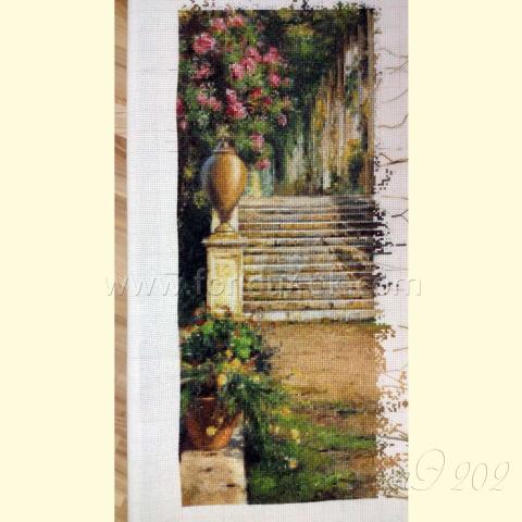 Вышивка - ткань: Аида 18 ct, техника: крестик в 2 нитки<br>Автор вышивки: Смирнова Светлана (sgarnyk)