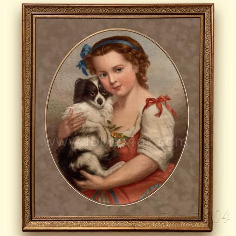 Оформленная вышивка - ткань: Аида 18 ct, техника: крестик в 2 нитки<br>Автор вышивки: Анна Ефимова (Hannah)