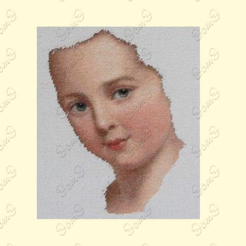 Вышивка - ткань: Лугана 25 ct, техника: петит-поинт <br>Автор вышивки: ЭстЭ