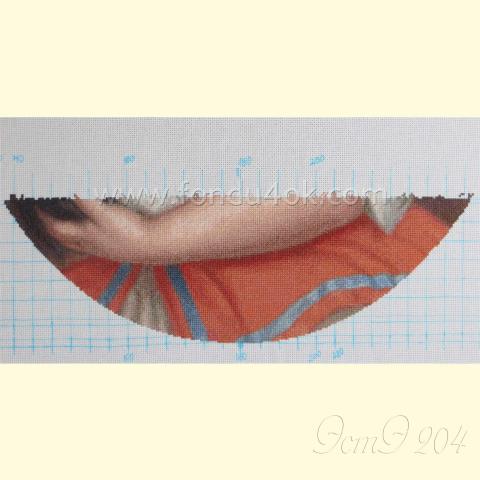 Вышивка - ткань: Аида 20 ct, техника: крестик в 2 нитки<br>Автор вышивки: Макарова Ирина (irma)