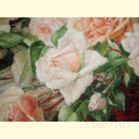 Вышивка - ткань: Аида 18 ct, техника: крестик <br>Автор вышивки: Аскерова Марина