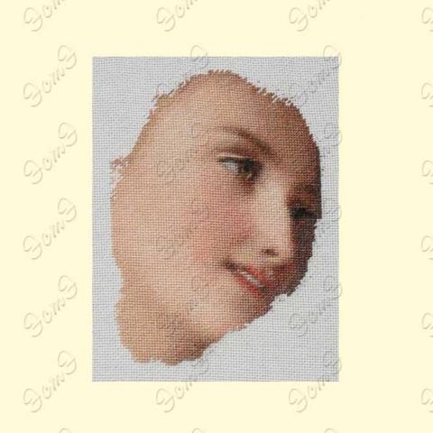 Вышивка - ткань: Лугана 25 ct, техника: петит-поинт <br>Автор вышивки: ЭстЭ