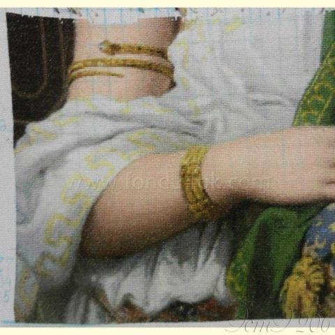 Вышивка - ткань: Лугана 25 ct, техника: петит-поинт <br>Автор вышивки: Елена Казаева (Ladotka)<br>