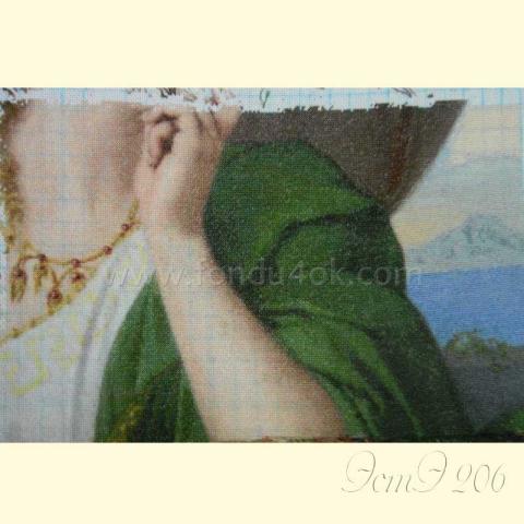 Вышивка - ткань: Лугана 25 ct, техника: петит-поинт <br>Автор вышивки: Елена Казаева (Ladotka)<br>