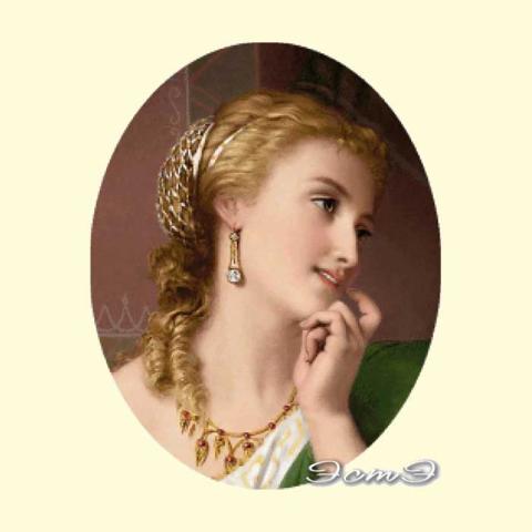 Скрин - компьютерное изображение схемы вышивки