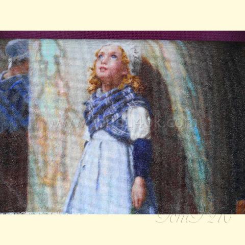 Вышивка  - ткань: Страмин-Конгресс 24 ct, техника: петит-полукрест в 2 нитки<br>Автор вышивки: Лидия  (Василиса)