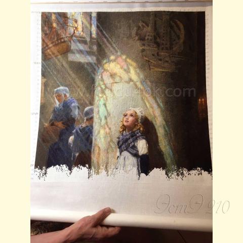 Вышивка  - ткань: Аида 20ct, техника: крестик<br>Автор вышивки: Надежда (Надежда_из_Риги)