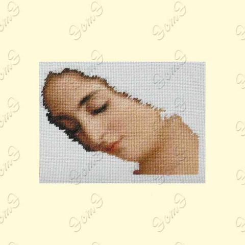 Вышивка  - ткань: Лугана 25 ct, техника: петит-поинт <br>Автор вышивки:  ЭстЭ