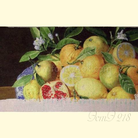 Вышивка  - ткань: Лугана 25 ct, техника: петит-поинт <br>Автор вышивки: Мусина Эльмира (elishka)