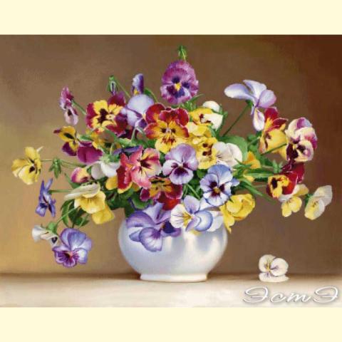 Скрин - компьютерное изображение схемы вышивки