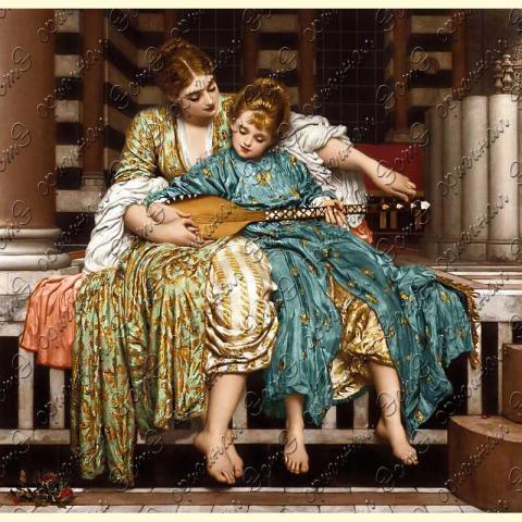 Оригинал схемы - отредактированная репродукция картины