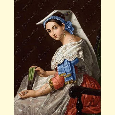 Оригинал схемы - отредактированная репродукция картины