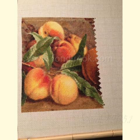 Вышивка - ткань: Аида 16 ct, техника: крестик в 2 нитки<br>Автор вышивки: Елена Саратовцева