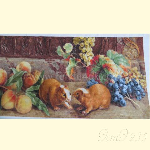 Вышивка - ткань: Аида 18 ct, техника: крестик в 2 нитки<br>Автор вышивки: Лидия Ивановна