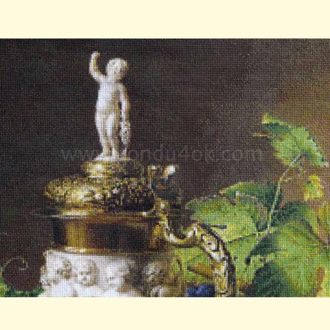 Вышивка  - ткань: Аида 18 ct, техника: крестик в 2 нитки<br>Автор вышивки: Лидия Козодоева  (Василиса)