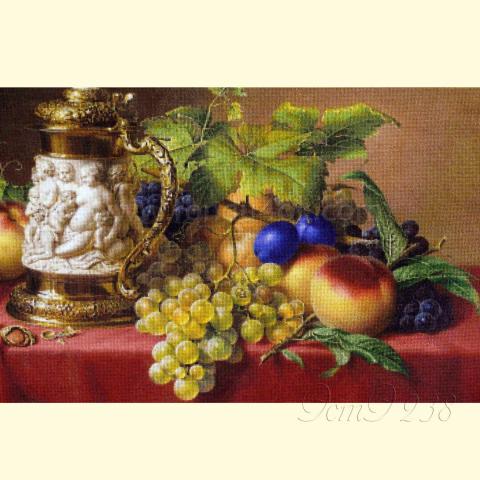 Вышивка  - ткань: Аида 18 ct, техника: крестик в 2 нитки<br>Автор вышивки: Лидия Козодоева (Василиса)