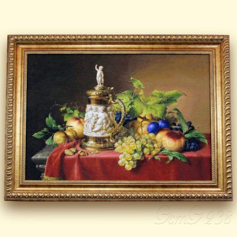 Оформленная вышивка  - ткань: Аида 18 ct, техника: крестик в 2 нитки<br>Автор вышивки: Лидия Козодоева (Василиса)