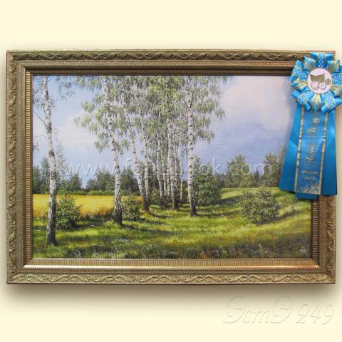 Оформленная вышивка - ткань: Лугана 25 ct, , техника: петит/полукрест <br>Автор вышивки: Подлесная Елена (Peleon1)