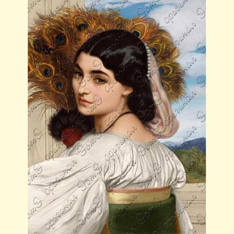 Оригинал схемы - отредактированная репродукция картины