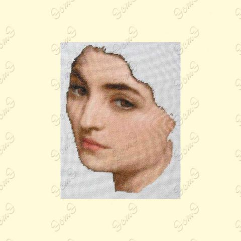 Вышивка  - ткань: Лугана 25 ct, техника: петит-поинт <br>Автор вышивки:  ЭстЭ