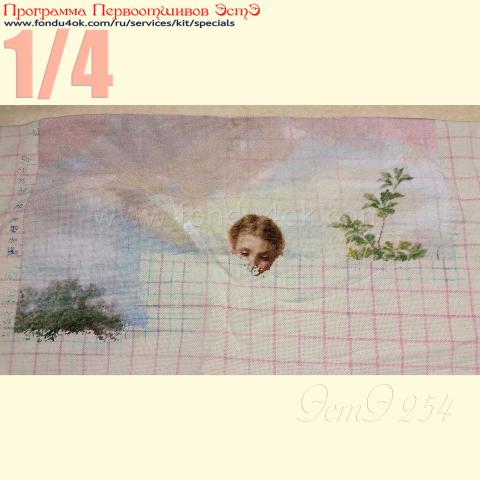 Вышивка - ткань: Лугана 25 ct, техника: петит-поинт <br>Автор вышивки: Anna Karpenko