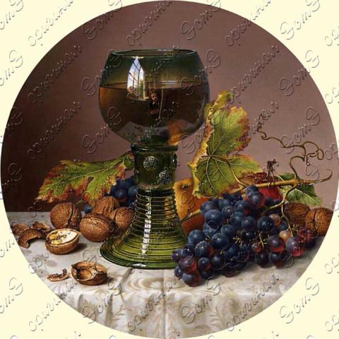 Оригинал схемы - отредактированная репродукция картины