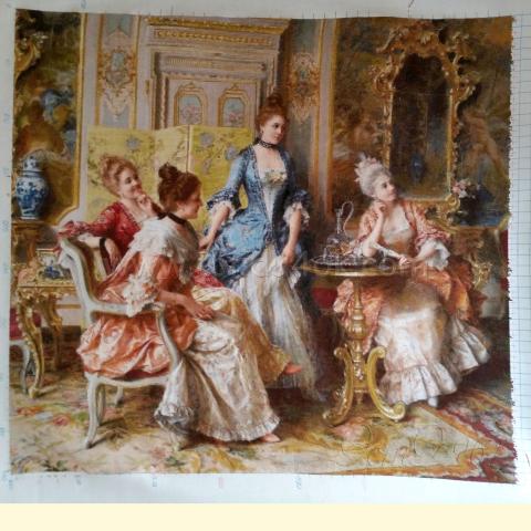 Вышивка  - ткань: Аида 18 ct, техника: крестик в 2 нитки <br>Автор вышивки: Людмила Зенгер