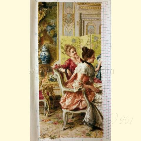 Вышивка  - ткань: Аида 18 ct, техника: крестик в 2 нитки <br>Автор вышивки: Людмила Зенгер