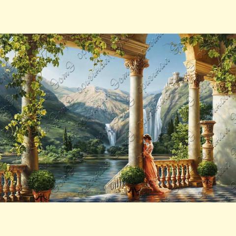 Оригинал схемы - отредактированная репродукция картины