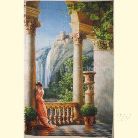 Вышивка - ткань: Аида 18 ct, техника: крестик в 2 нитки<br>Автор вышивки: Лариса Бекряшева (ЛаВи)