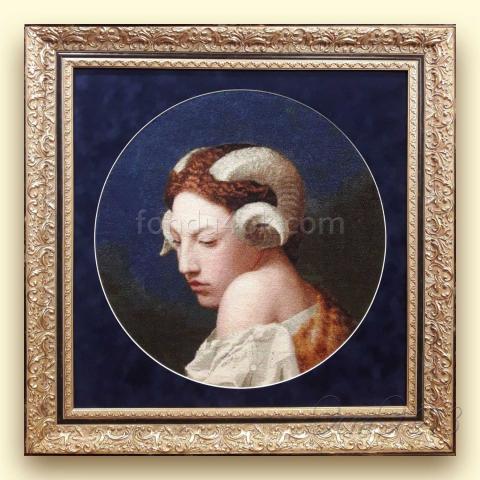 Вышивка  -  Аида 18 ct, техника: крестик в 2 нитки<br>Автор вышивки: Оксана Хеберард (Ksenia)